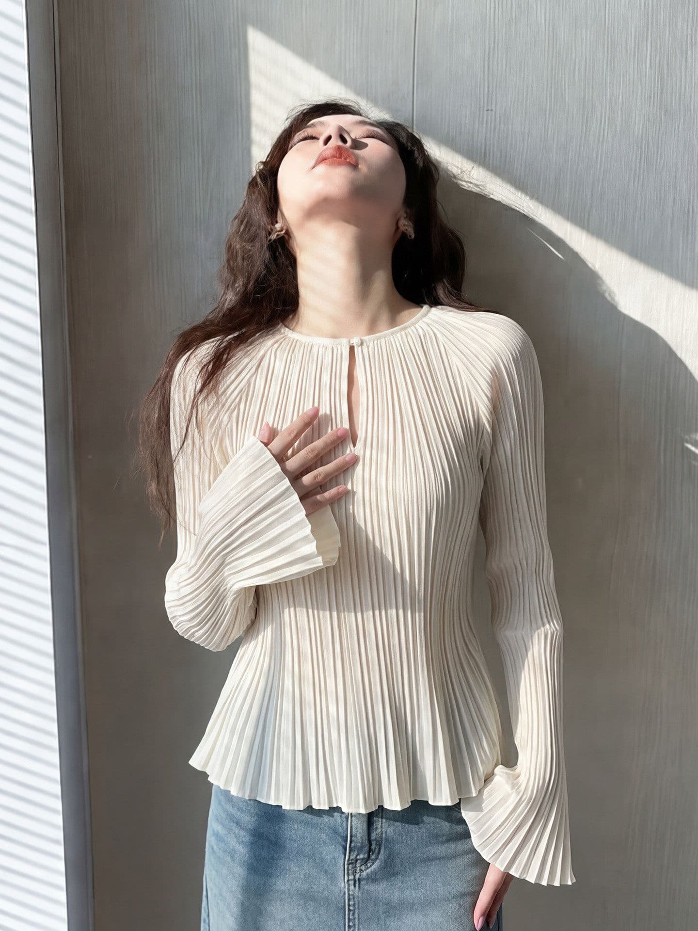 셔츠 여자 봄 2026 새로운 빛 사람들 코치 착용 가져 가라. 고유 한 슈퍼 잘 생긴 ~ 중 프랑스식 사소한 Chic 맨위 이미지 2