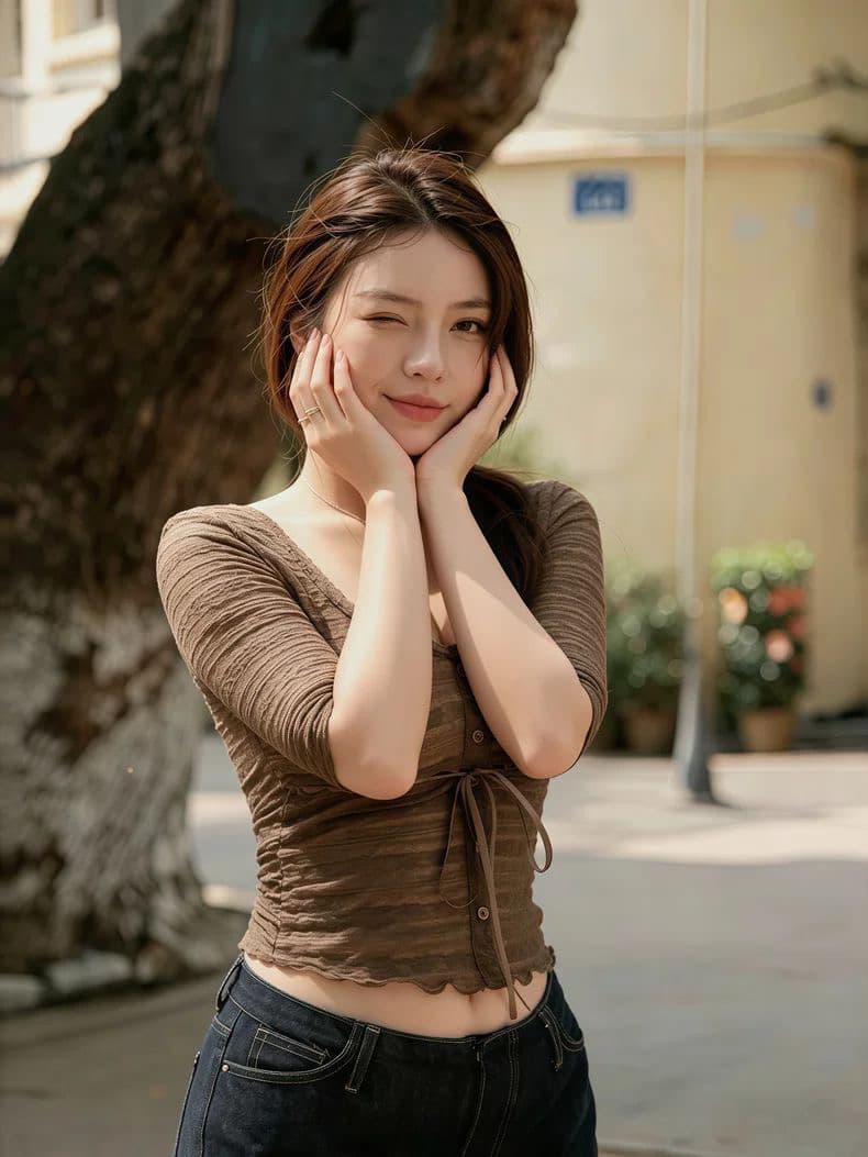 한 부서 광장 칼라 패치워크 레이스 중간 소매 티셔츠 여성 2026 여름 몸매 가꾸기 슬림해 보이는 맨위 레트로 아름다운 명문 여성 바람 상세 이미지 5