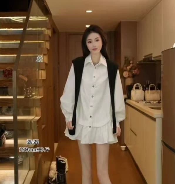 레이 레이 카 다몸 한국 스타일 셔츠 무거운 작업 오리지널 디자인 루즈핏 한국 스타일 셔츠 상세 이미지 6