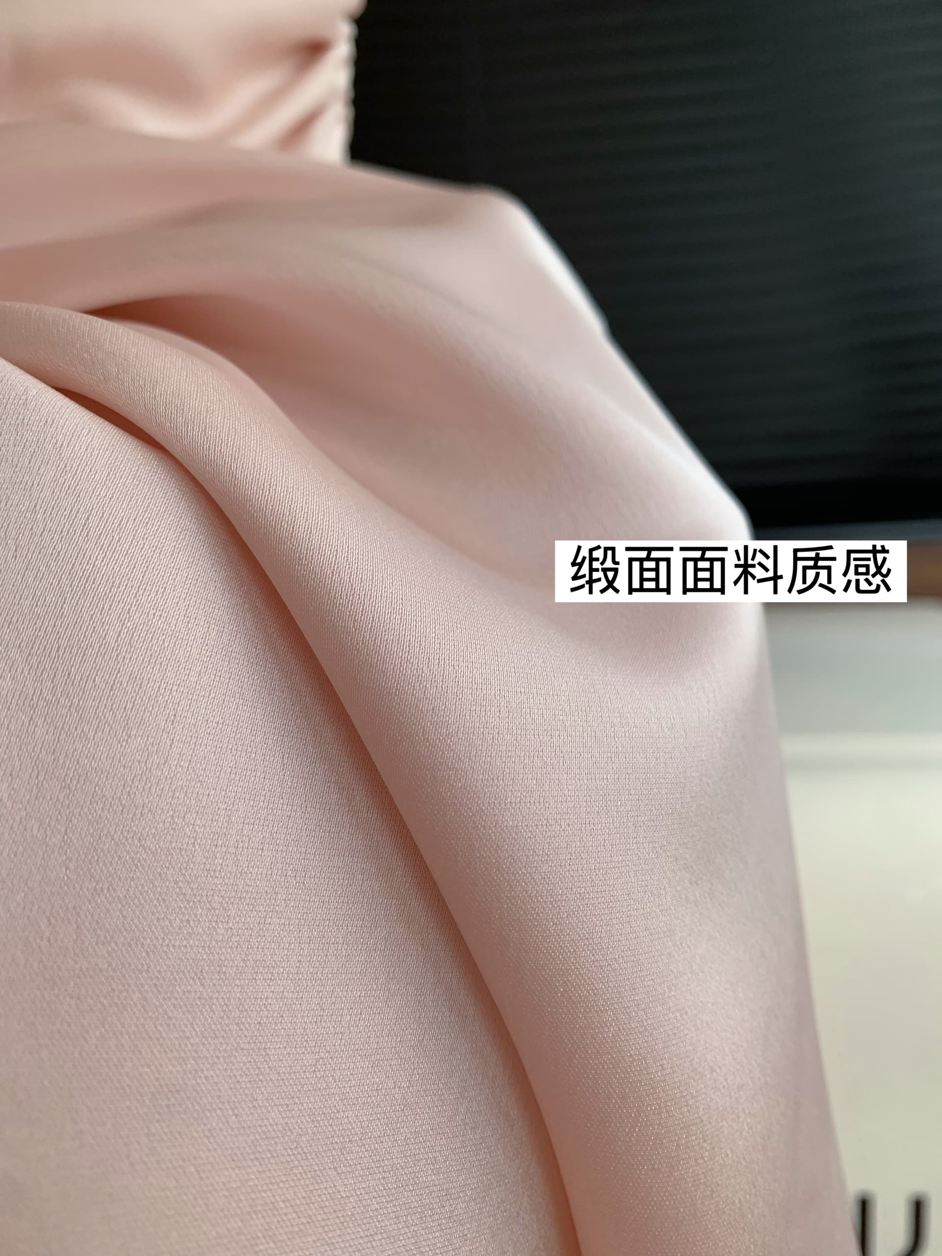 달빛 공단 언어 프랑스식 새틴 흔들다 칼라 여성 드레스 여름 고급 센스 품격 슬림해 보이는 새틴 치마 상세 이미지 7