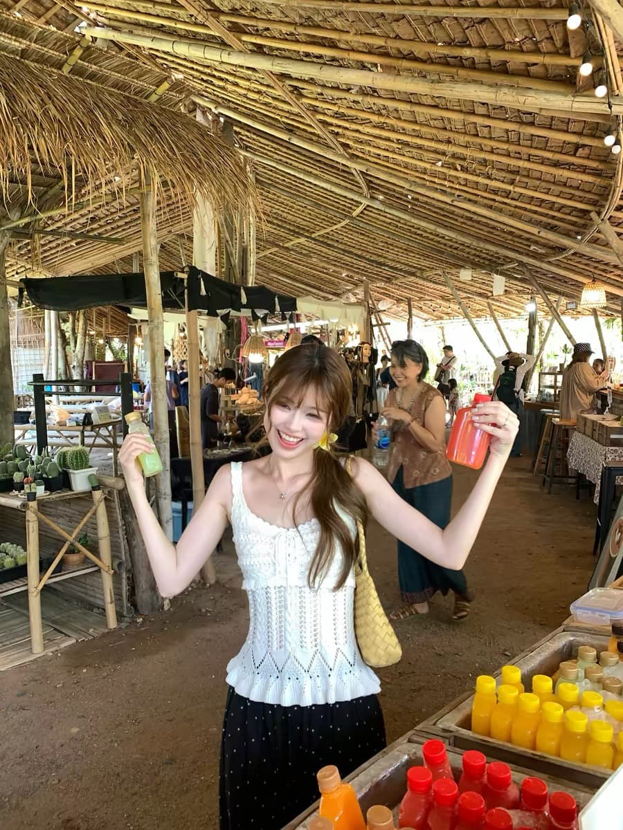 im ~까지 초여름 사소한 무거운 작업 홀로우 아웃 자수 프릴 민소매 조끼 휴일 센스 니트 슬립 맨위 상세 이미지 3