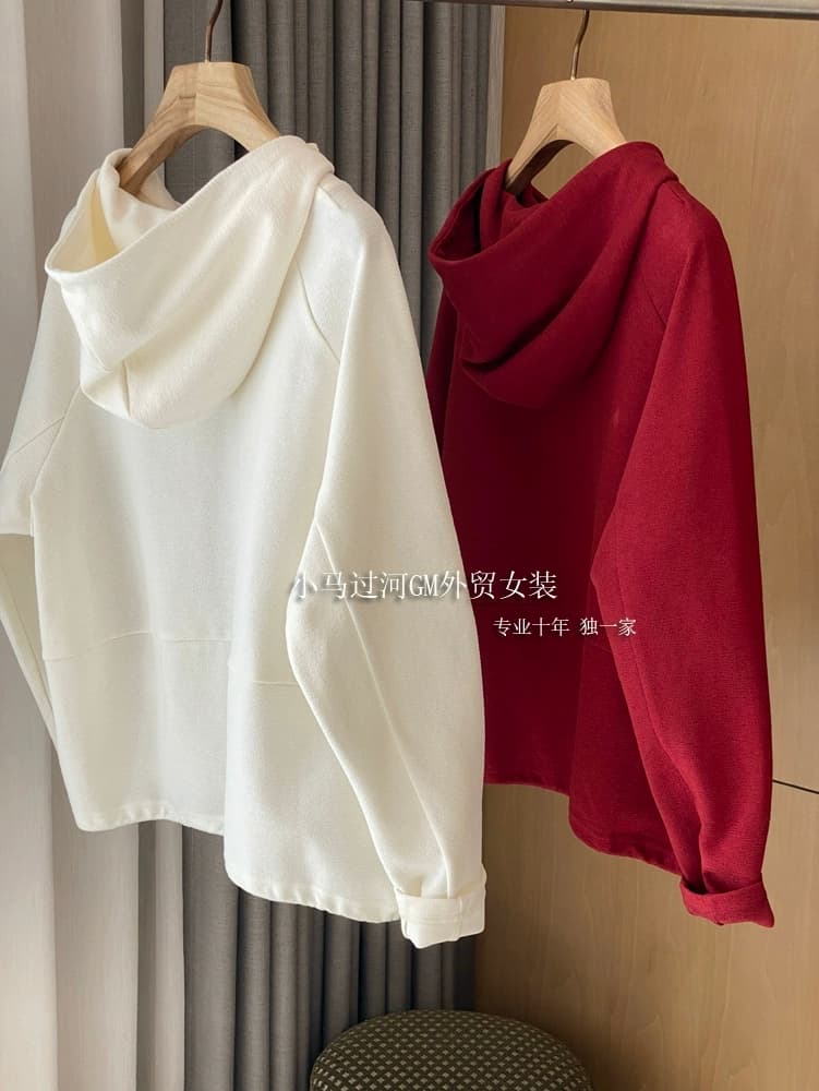봐라. 피곤하지 마라. 착용 아니요 기름진 ~ 중 섹션 어떻게 가져 가라. 모두 잘 생긴 루즈핏 하프 열기 연령 감소 학원 스타일 후드 티 스웨터 이미지 4