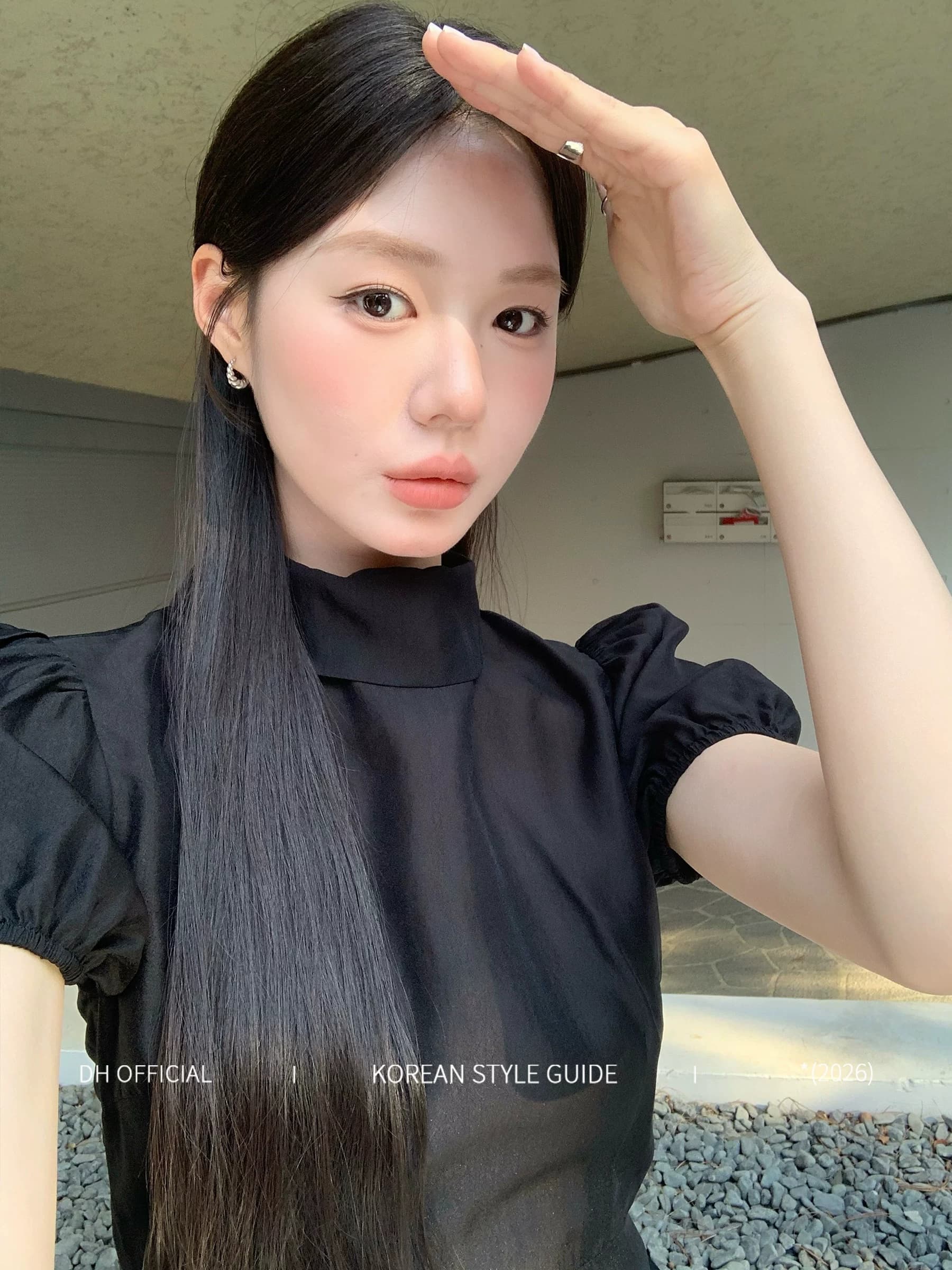 dh 대 꽃 부유 한 가족 유럽 니켈 큐프라 한 부서 품격 스탠드 칼라 리본 디자인 허리 수축 커브 센스 여성 셔츠 상세 이미지 2