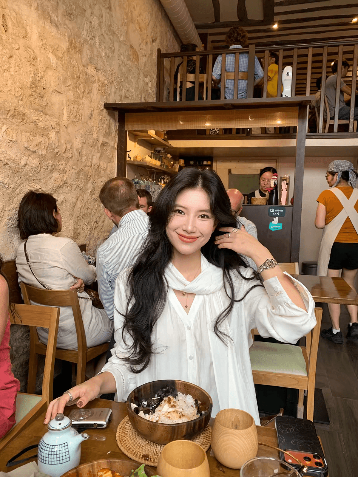 daqianwithu 감귤류 이전 조정 세트 염색 수공 레이스 리본 높음 연 가치 디스플레이 목 셔츠 상세 이미지 1