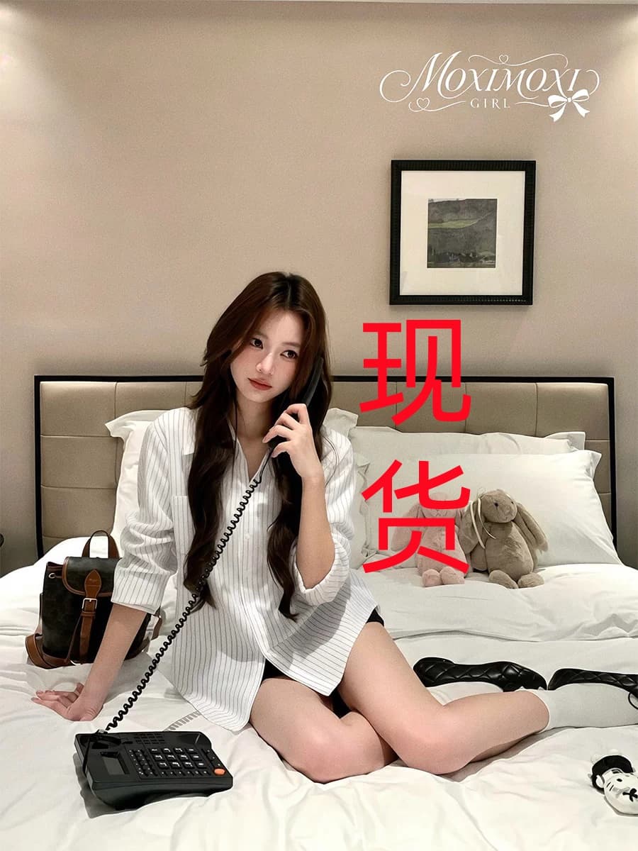moxi 한 부서 스트라이프 폴로 칼라 여성 셔츠 가을 루즈핏 캐주얼 허리 명중 Pleat 디자인 센스 긴팔 셔츠 맨위