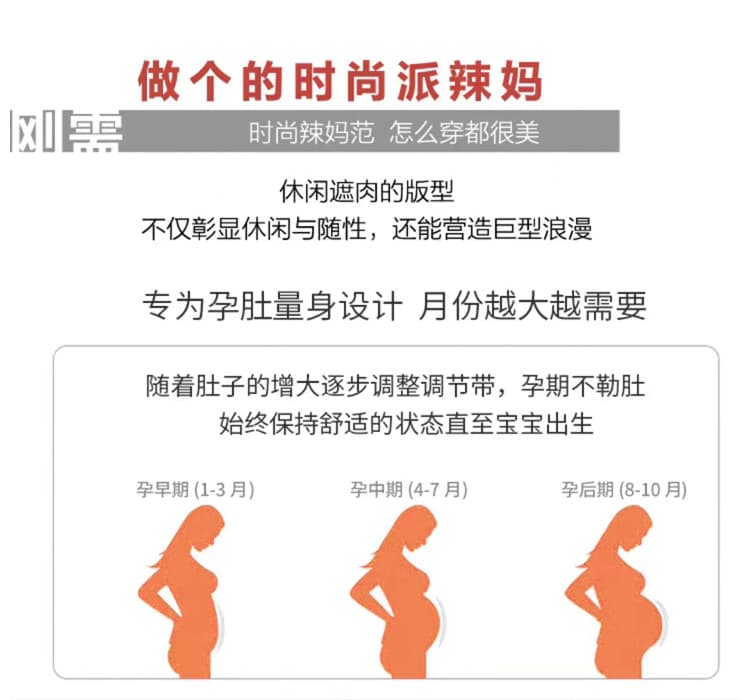 실사 지금 임산부 가을 의상 드레스 새로운 프랑스식 루즈핏 꽈배기 니트 POLO 칼라 롱 코트 출산 스커트 상세 이미지 9