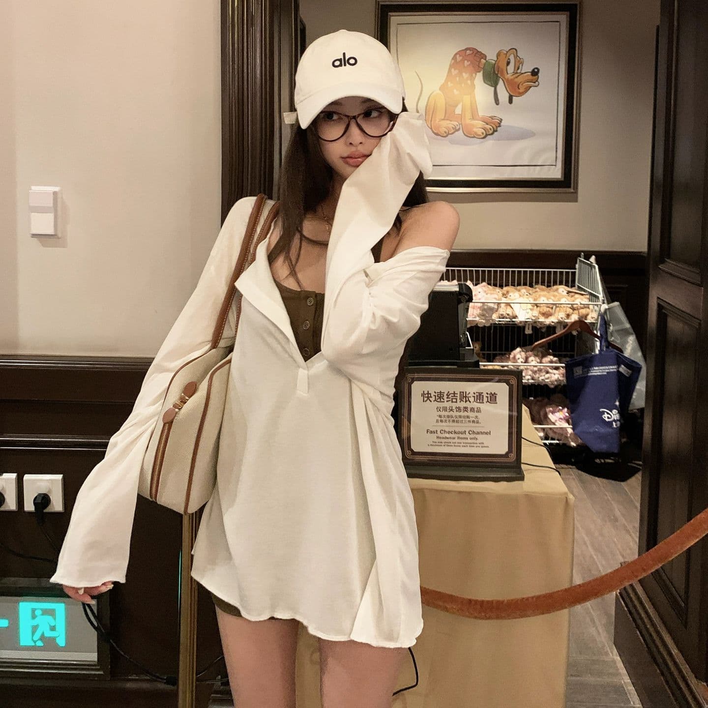 경관 그림 원본 것 풀오버 마이크로 ~을 통해 얇은 스타일 화이트 자외선 차단 블라우스 여성 느긋한 바람 맨위