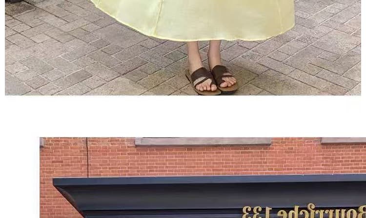 신제품 지금 2026 여름 드레스 임산부 작은 청신 민소매 품격 새로운 프랑스식 고급 드레스 상세 이미지 31