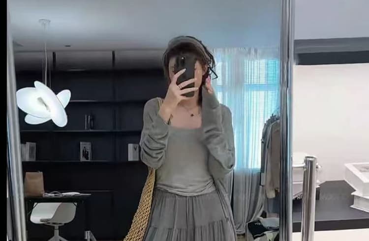 새로운 2026 가을 새로운 캐주얼 다용도 오픈 가디건 조끼 맨위 캐주얼 와이드 레그 팬츠 3종 세트 출산 착용 상세 이미지 20