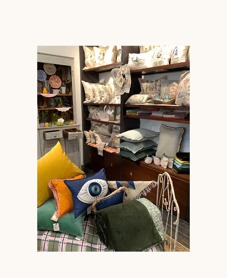 thepeachofficial 이웃 작은 집 달콤한 자매 한 부서 레이스 레이스 스트라이프 양모 니트 오픈 가디건 여성 상세 이미지 24