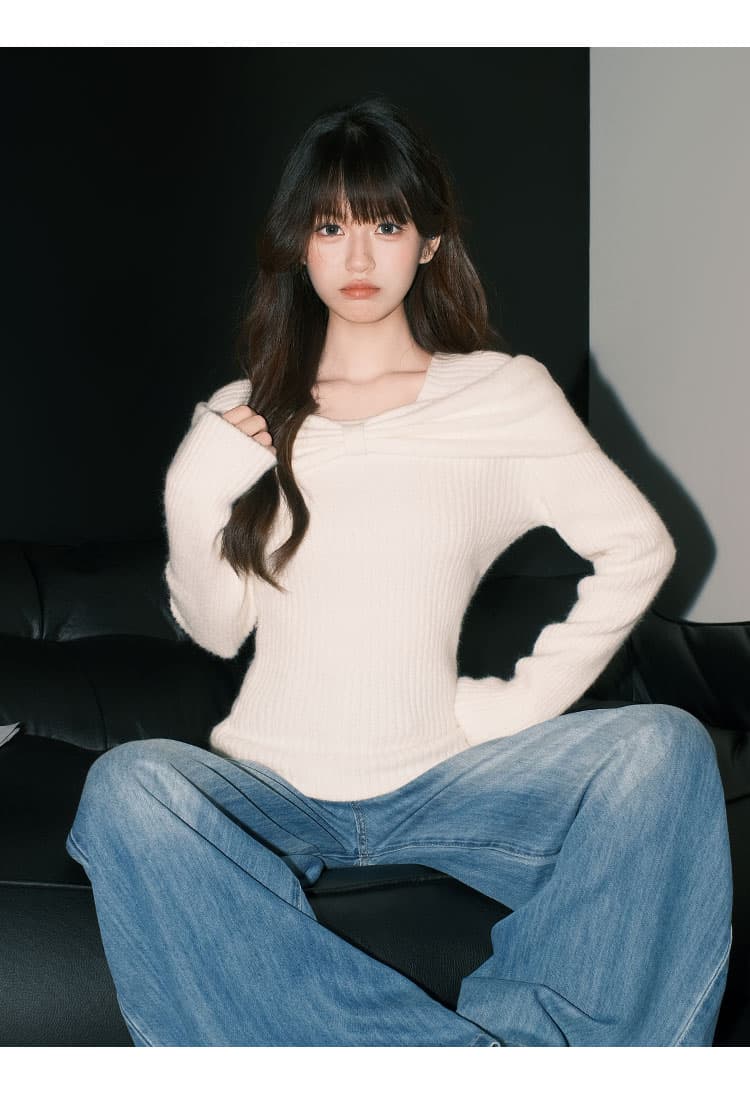 과수원 따뜻한 제직 신년 로브 빨간색 스웨터 니트 스웨터 여성 가을 겨울 인사이드 가져 가라. 디자인 센스 맨위 상세 이미지 13