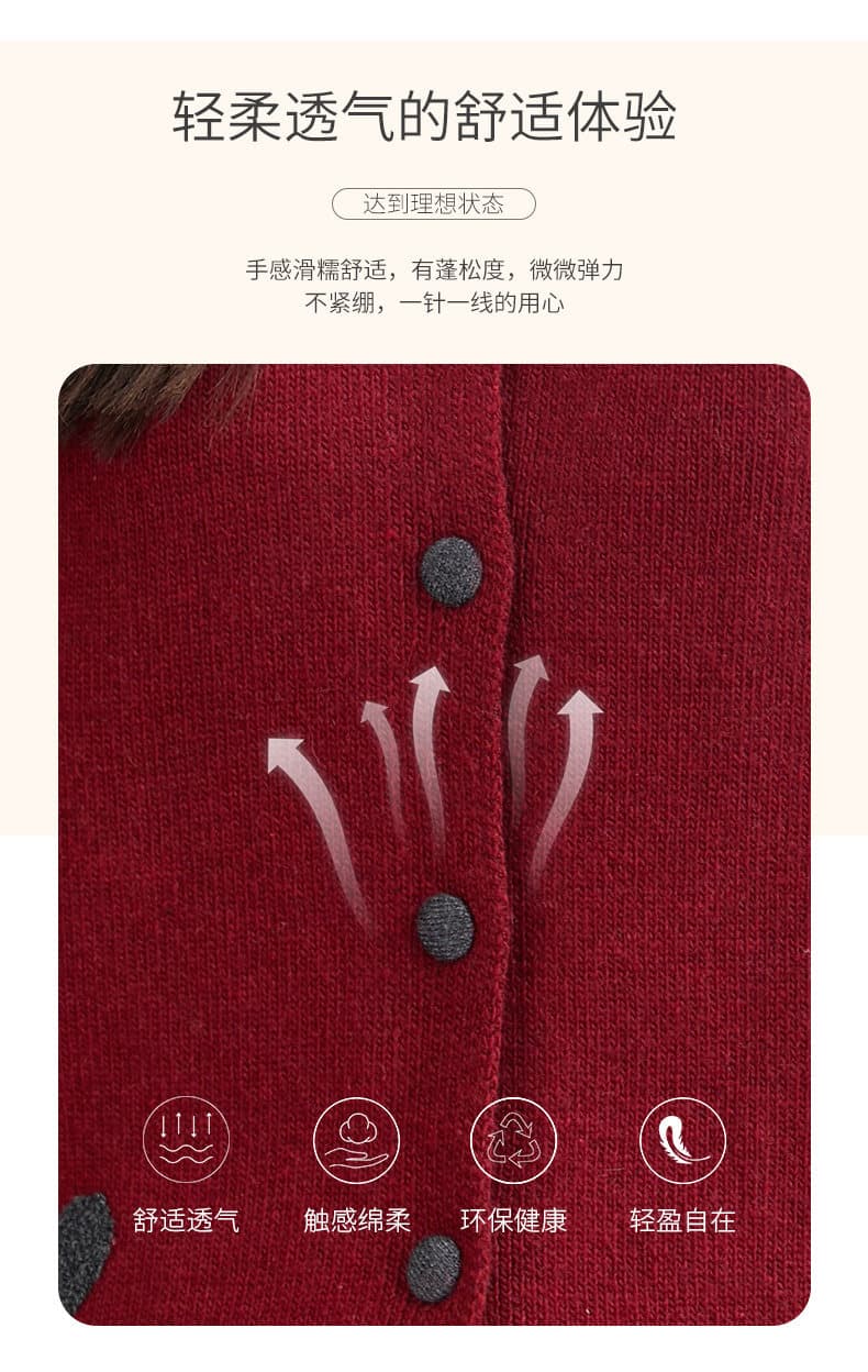 지방 mm 봄 가을 빅 사이즈 여성 스웨터 코트 표지 배 슬림해 보이는 맨위 고급 센스 인사이드 가져 가라. 니트 만나는 오픈 가디건 상세 이미지 5