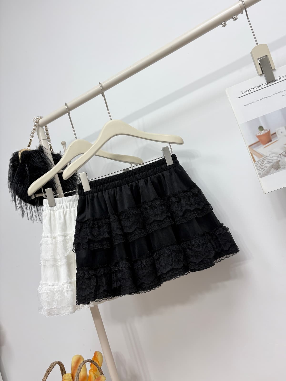 실사 가을 새로운 한 부서 소녀 레이스 레이스 패치워크 코듀로이 케이크 드레스 달콤함 연령 감소 한 마디 미니 스커트 상세 이미지 9