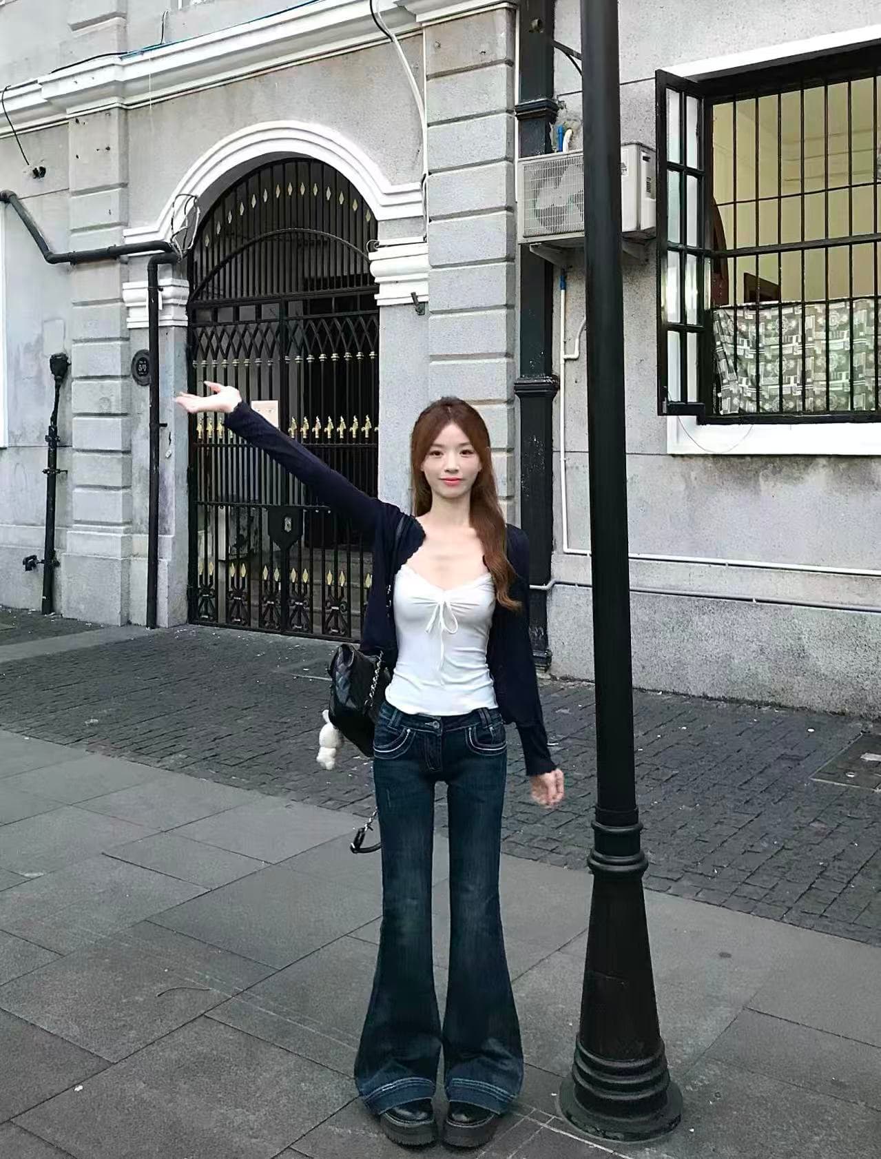 실사 정가 봄 섹션 레이스 슬립 외부 가져 가라. 숄 블라우스 얇은 스타일 에어컨 셔츠 순수한 욕망 슬립 작은 조끼 상세 이미지 2