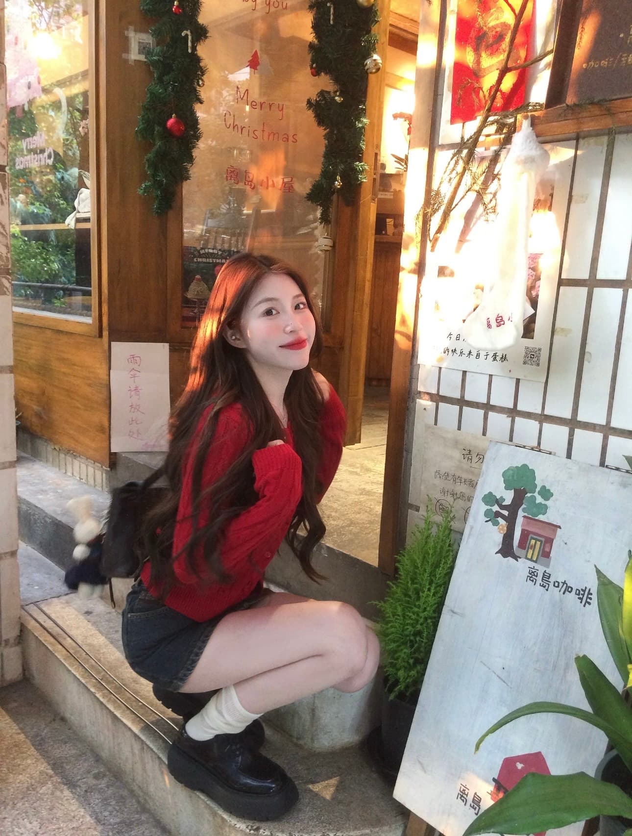 실사 정가 꽈배기 니트 오픈 가디건 여성 코트 가을 외부 가져 가라. 스웨터 한 첨부 된 의류 상세 이미지 1