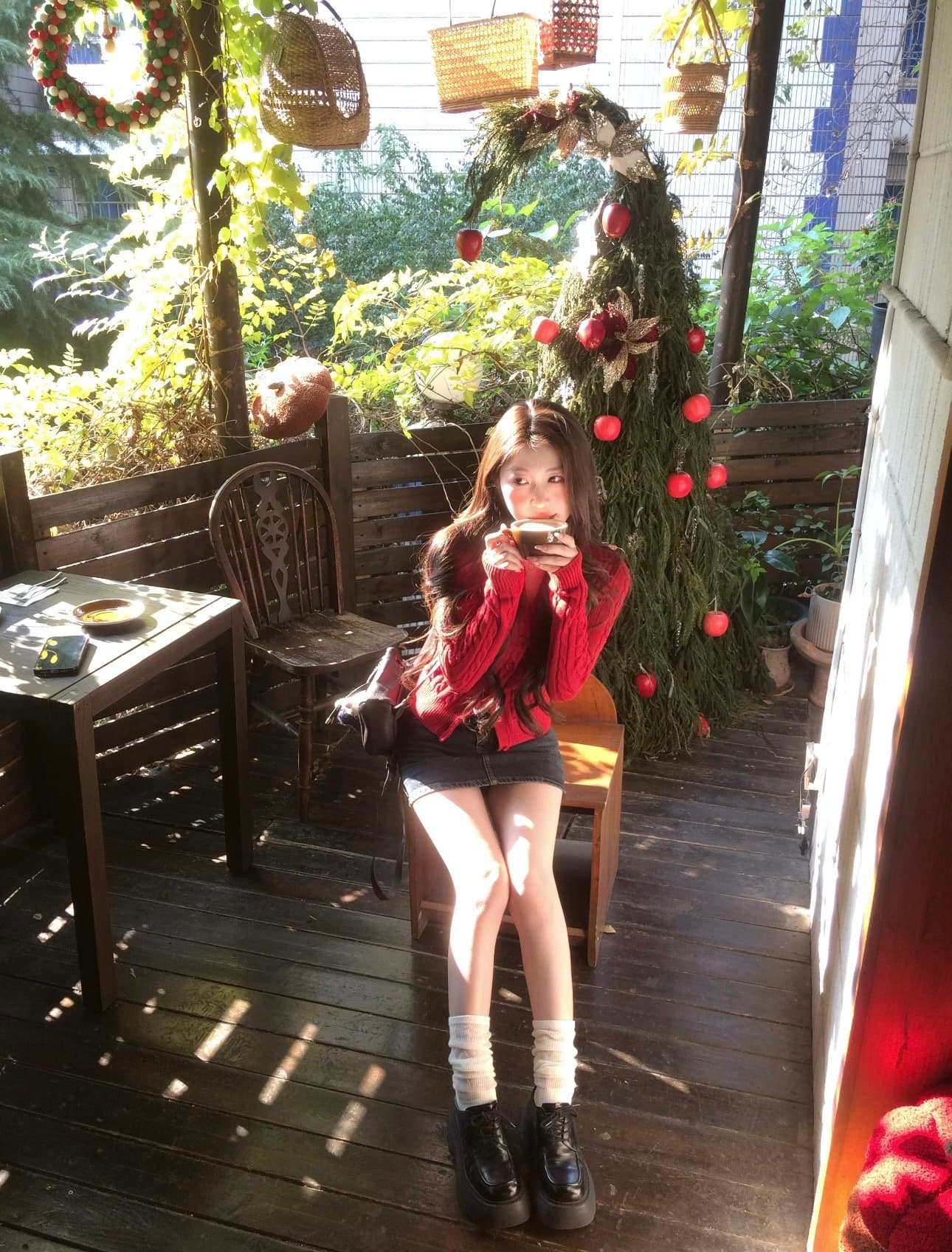 실사 정가 꽈배기 니트 오픈 가디건 여성 코트 가을 외부 가져 가라. 스웨터 한 첨부 된 의류 상세 이미지 3
