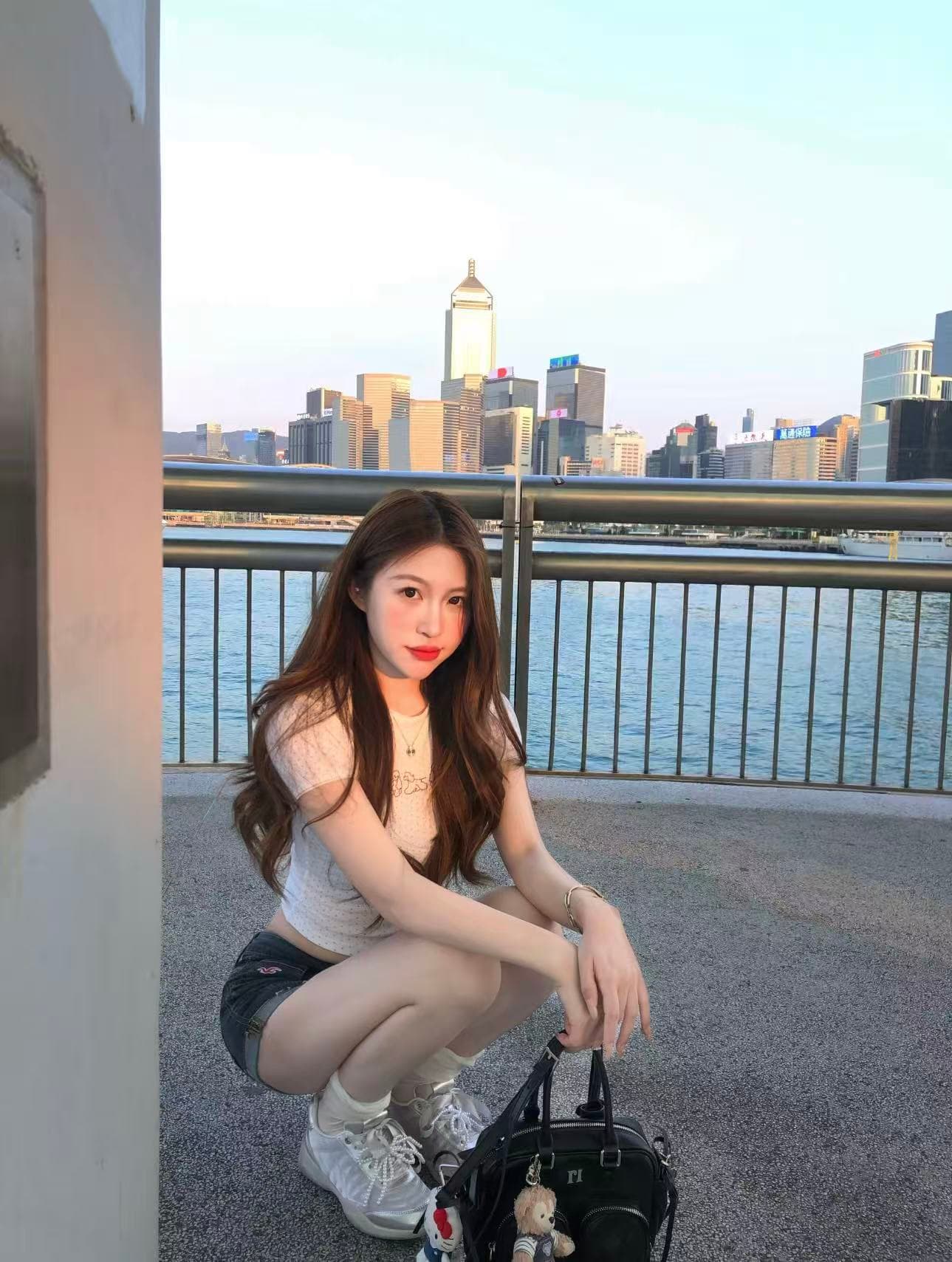실사 정가 한 부서 일상 아름다움 개 핫픽스 도트 무늬 티셔츠 몸매 가꾸기 짧은 여성 여름 상세 이미지 12
