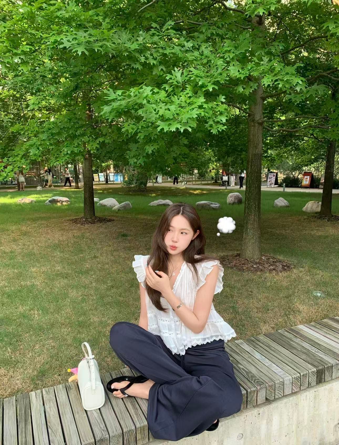 실사 정가 순수한 욕망 레이스 인형 셔츠 맨위 프랑스식 프릴 여성 셔츠 상세 이미지 2