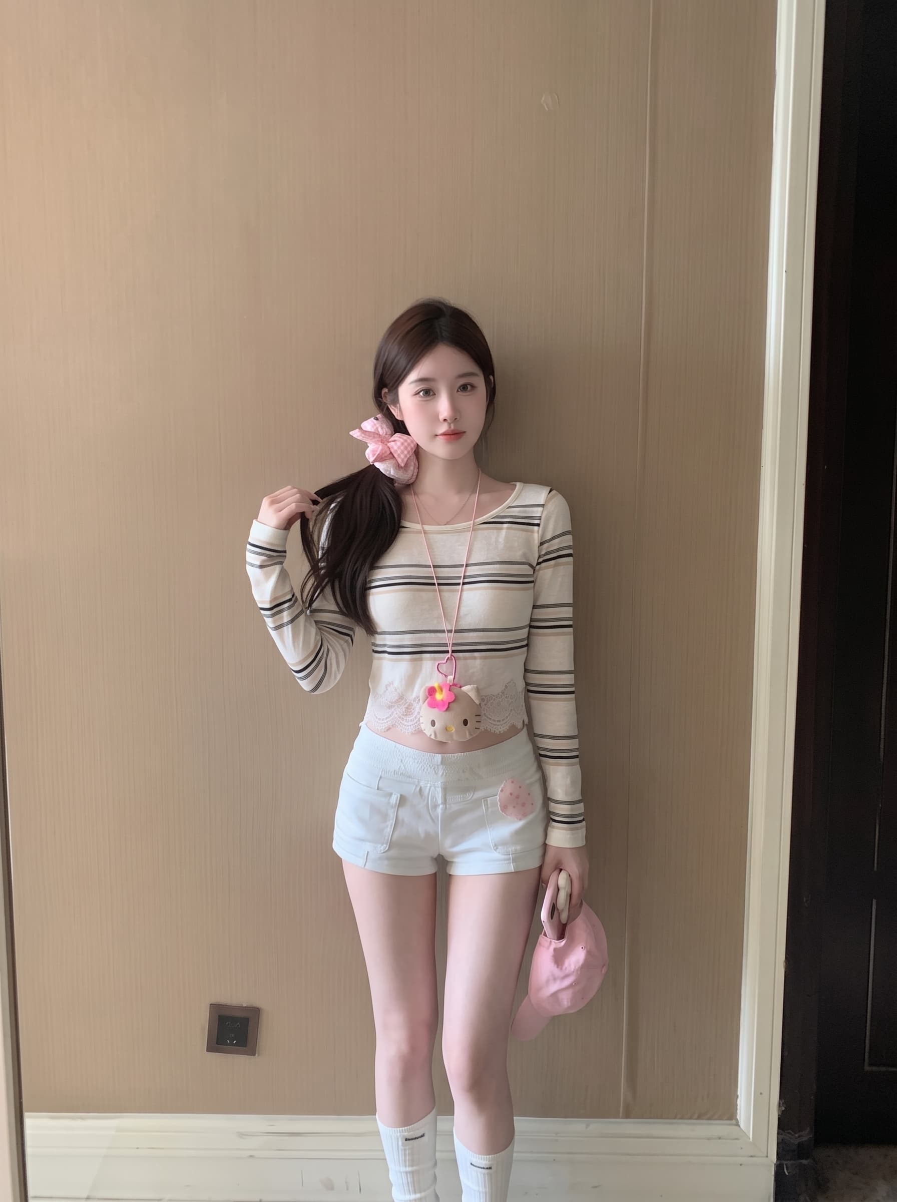 실사 정가 레이스 조각 긴팔 티셔츠 여성 얇은 스타일 자외선 차단 여성 상세 이미지 2