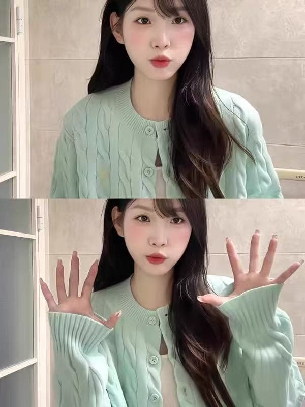 꽈배기 니트 오픈 가디건 여성 코트 가을 한 부서 고급 센스 이른 봄 착용 가져 가라. 스웨터 몸매 가꾸기 쇼트 스타일 외부 잡아라. 의류 이미지 4