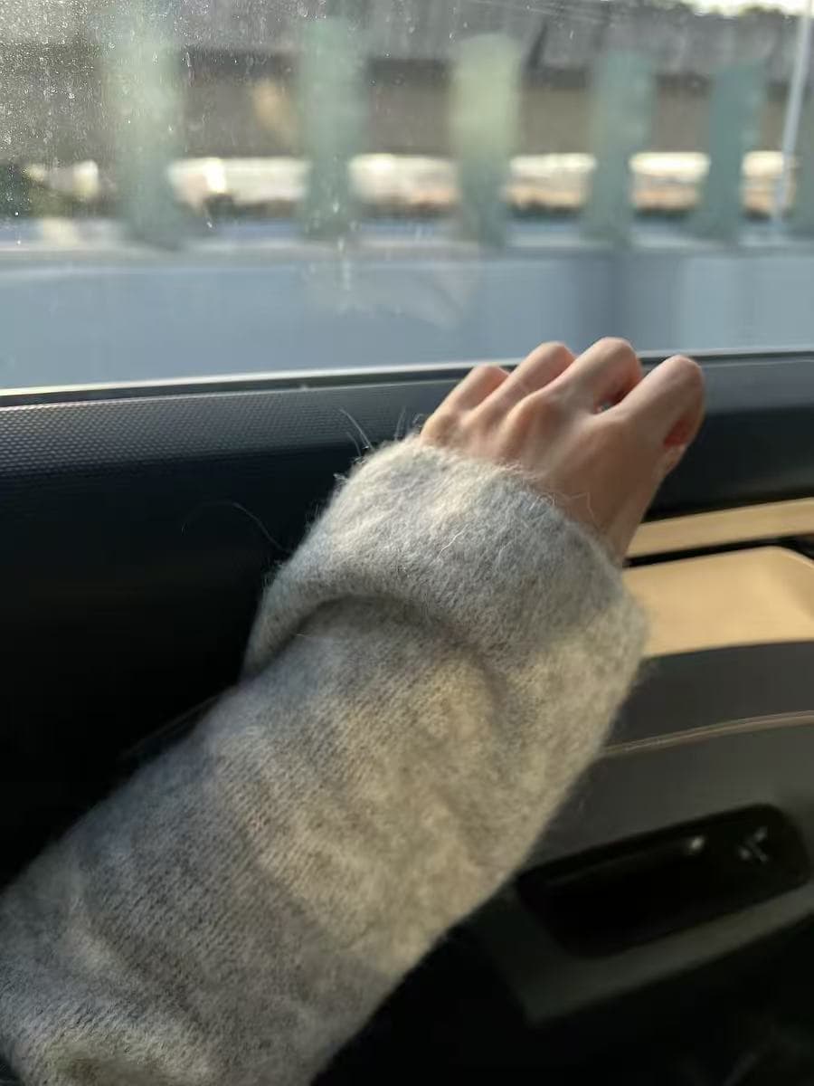 한 부서 부드러운 찹쌀 품격 느긋한 바람 회색 니트 스웨터 오픈 가디건 스웨터 여자 조기 가을 루즈핏 다용도 재킷 맨위 이미지 4