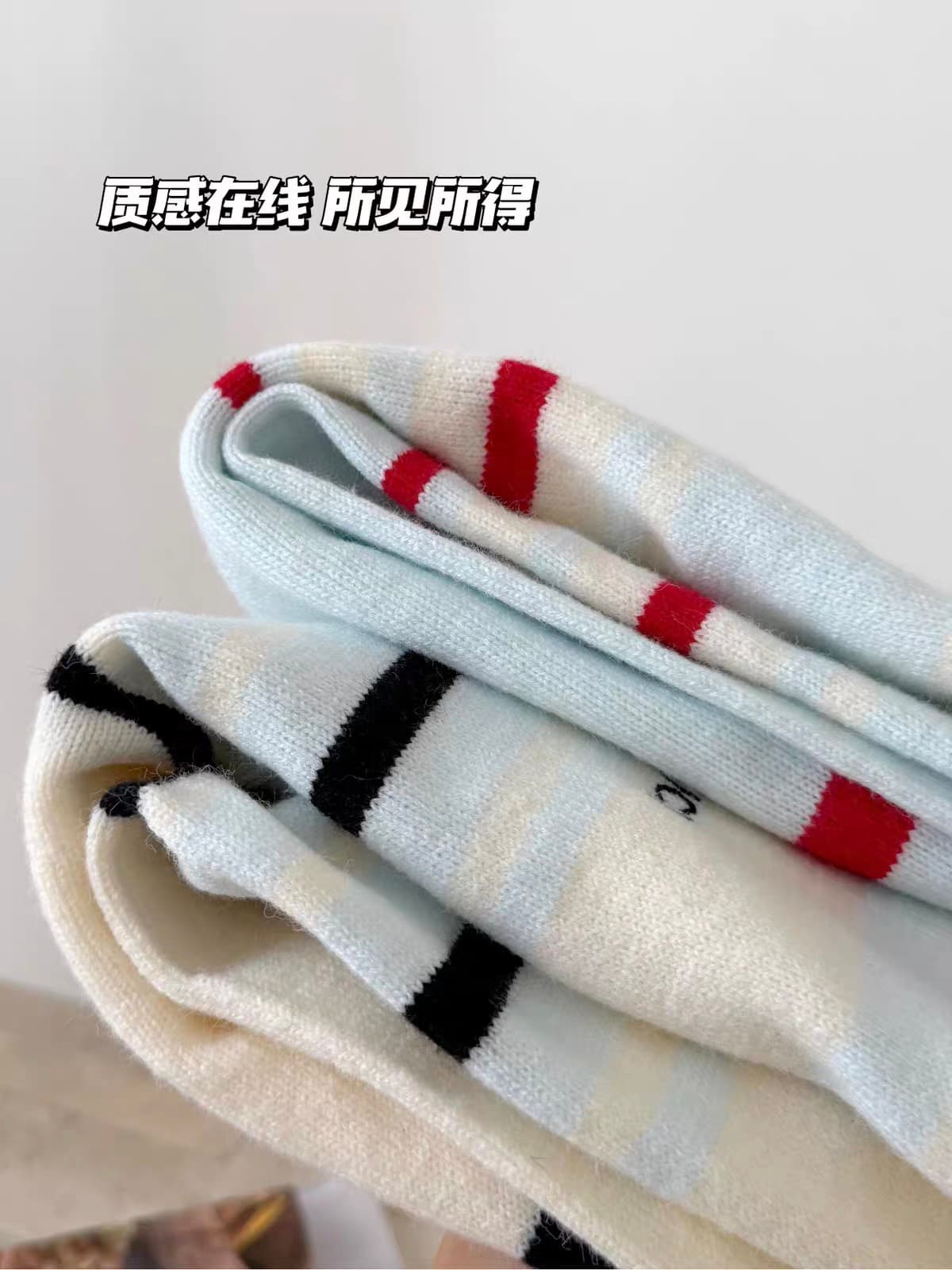 한 부서 레트로 POLO 칼라 스트라이프 긴팔 니트 스웨터 여성 가을 겨울 외국 가스 연령 감소 루즈핏 풀오버 맨위 상세 이미지 4
