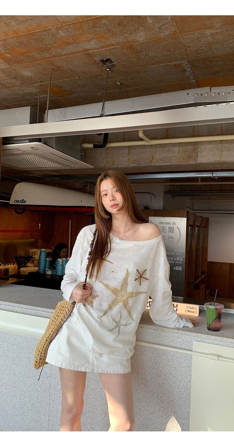 성분 65 폴리에스터 35 면 자외선 차단 블라우스 여성 여름 ootd 착용 가져 가라. 긴팔 티셔츠 화이트 상세 이미지 9