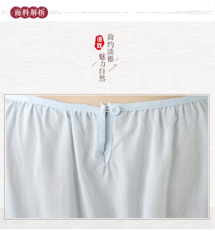 실사 레이스업 허리 수축 반팔 만나는 여성 셔츠 여름 2026 빅 사이즈 지방 mm 슬림해 보이는 디자인 센스 비즈 맨위 상세 이미지 7