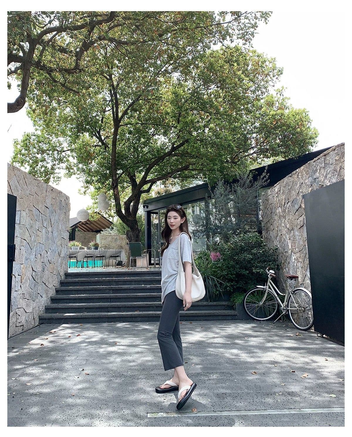 8 점 담배 파이프 부츠컷 바지 캐주얼 요가 알몸의 피부 센스 슬림해 보이는 여름 바지 상세 이미지 26