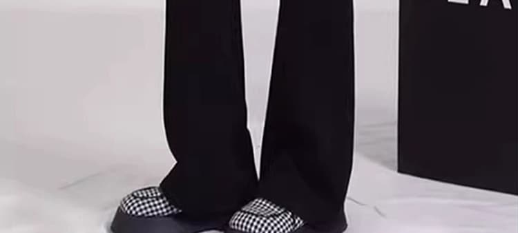 임산부 바지 봄과 가을 외출용 마이크로 나팔 바지 2026 새로운 작은 키 아니요 르 배 복부 지지 바지 가을 겨울철 상세 이미지 19