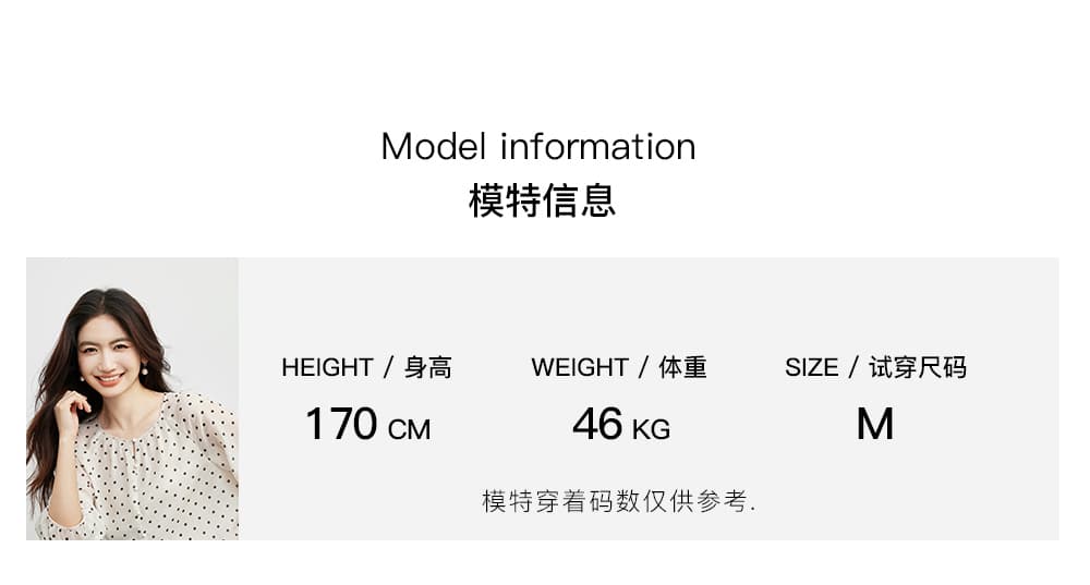 도트 무늬 꽃무늬 쉬폰 블라우스 여름 루즈핏 5 점 소매 셔츠 셔츠 여성 상세 이미지 8