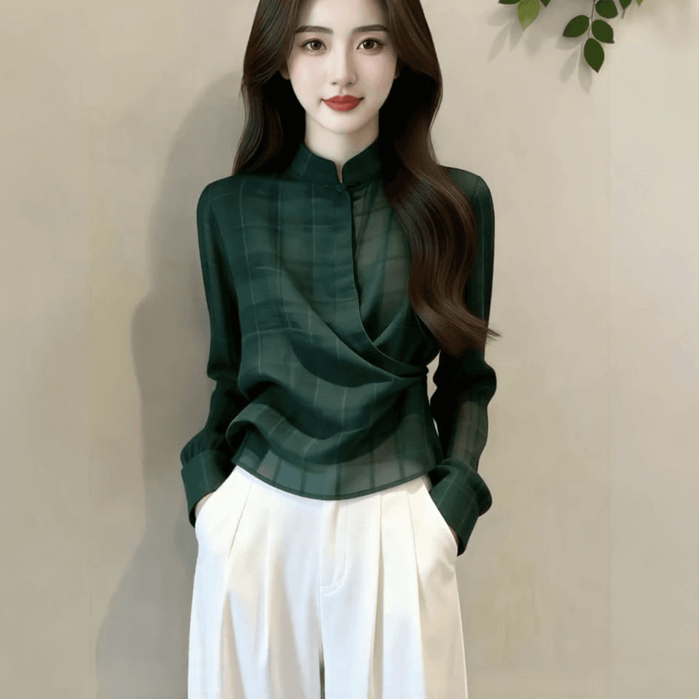 고급 외국 가스 레트로 세련된 느슨함 다용도 셔츠 2026 여름 새로운 몸매 가꾸기 출퇴근 맨위 이미지 3