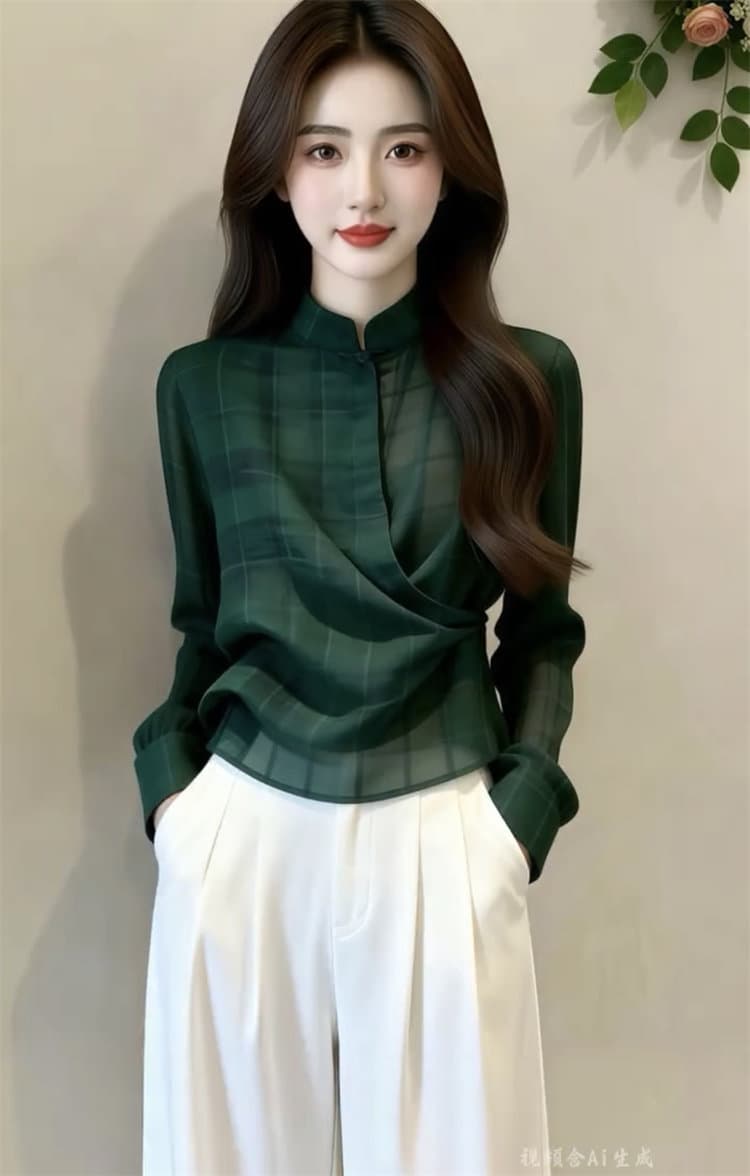 고급 외국 가스 레트로 세련된 느슨함 다용도 셔츠 2026 여름 새로운 몸매 가꾸기 출퇴근 맨위 상세 이미지 4