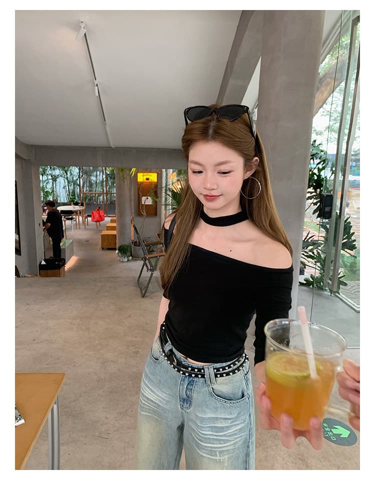 케이크를 잘라 직접 만든 작은 키 봄 여름 파란색 바지 아이들 패션 뜨거운 은 스팽글 스트레이트 넓은 다리 청바지 다용도 상세 이미지 37
