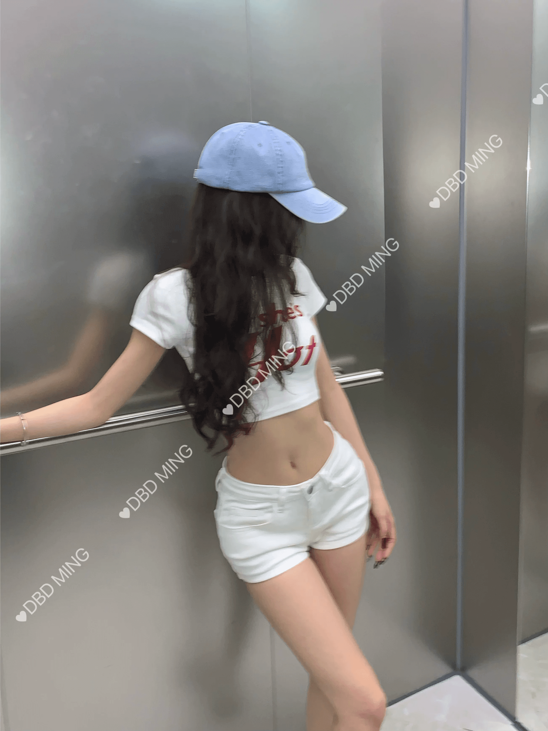 단백질 계란 한 부서 순수한 욕망 화이트 펭 넓적 다리 반바지 청바지 타이트 타이트 스커트 핫 바지 이미지 2