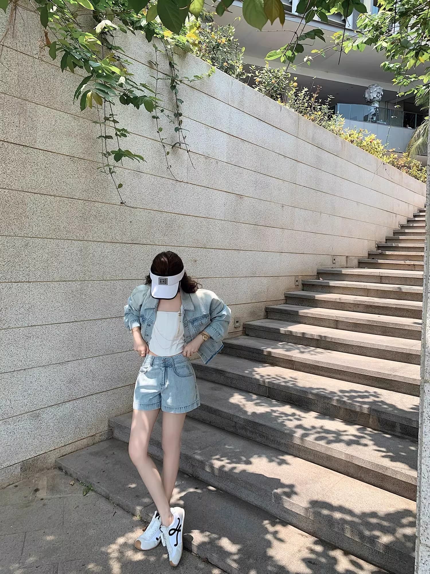 블랙 표준 summer 바다 소금 블루 데님 얕은 봄 산소 센스 상세 이미지 34