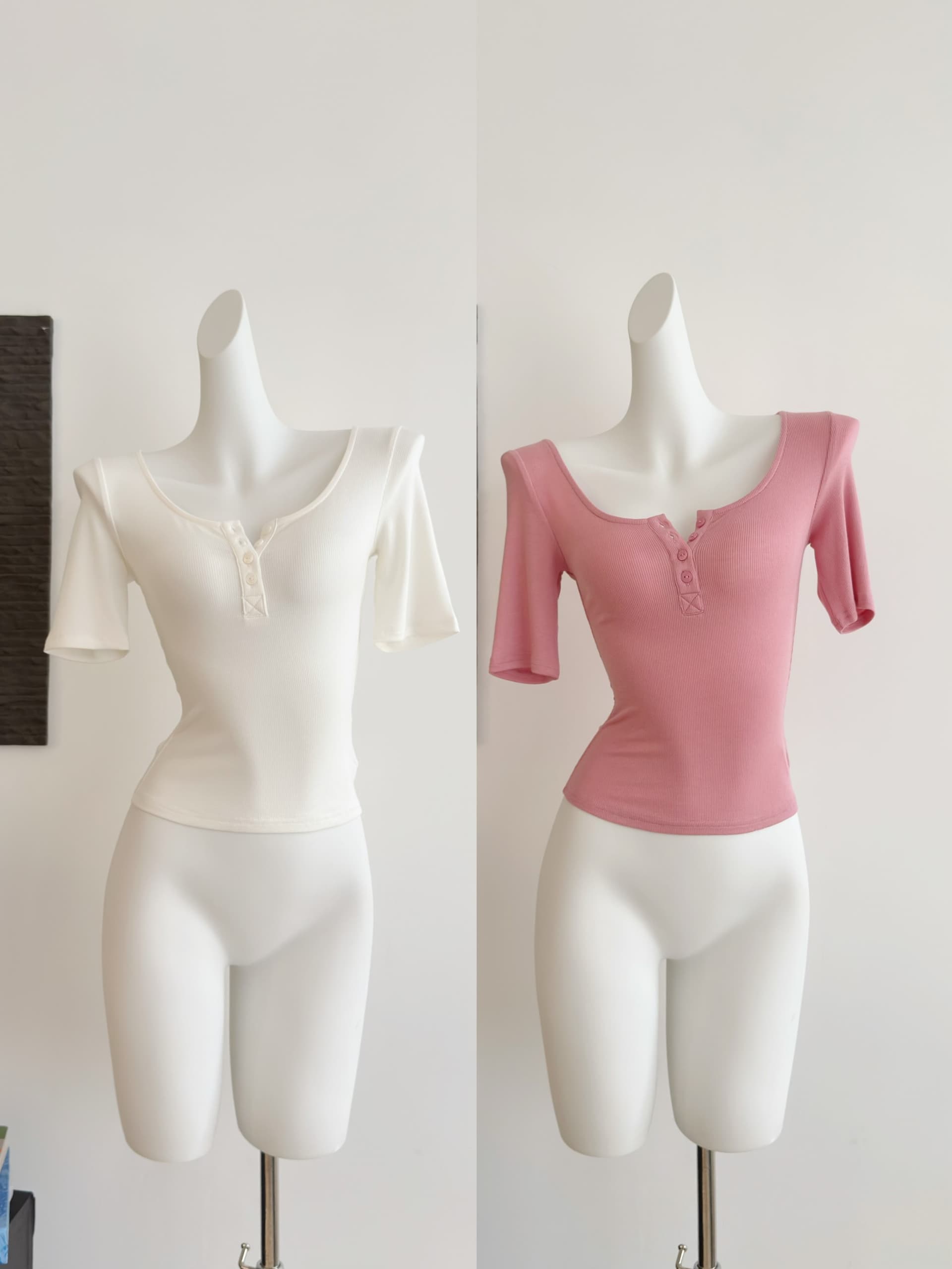 jmshop 타운 가게 일 부드러운 욕망 끓인 물 몸매 가꾸기 슬림해 보이는 주간 실크 양모 반팔 티셔츠 맨위
