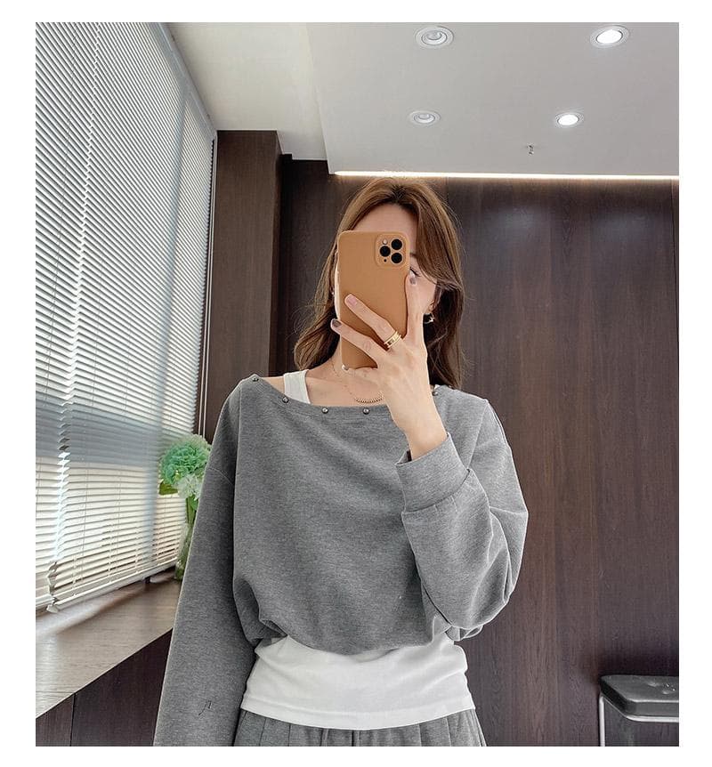 이른 봄 캐주얼 운동 바람 후드티 웨이 바지 투피스 세트 상세 이미지 6