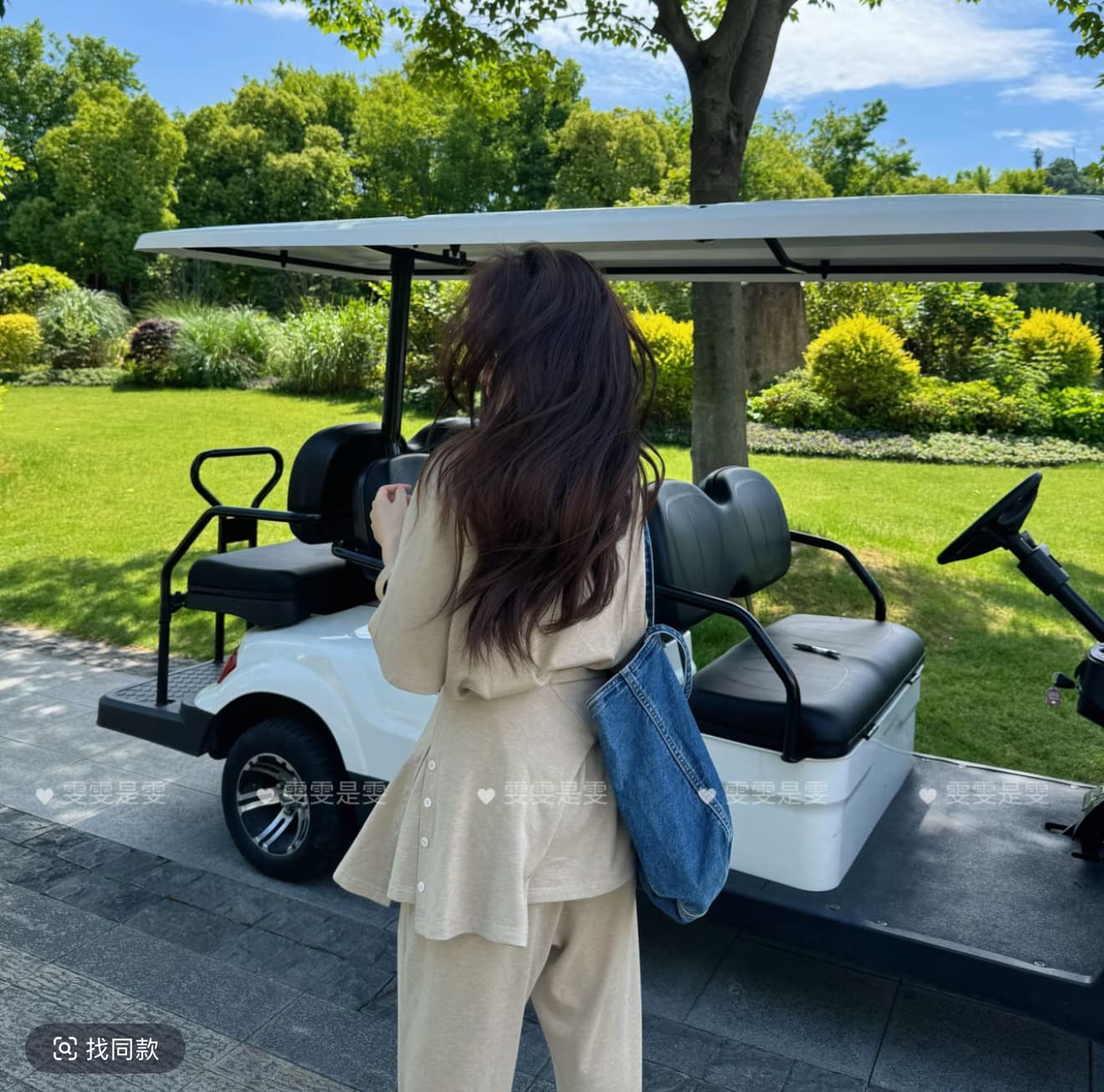 여름 새로운 미니멀리즘 출퇴근 숄 짧은 소매 커버 바지 아이들 느긋한 바람 루즈핏 디자인 센스 세련된 3종 세트 상세 이미지 8