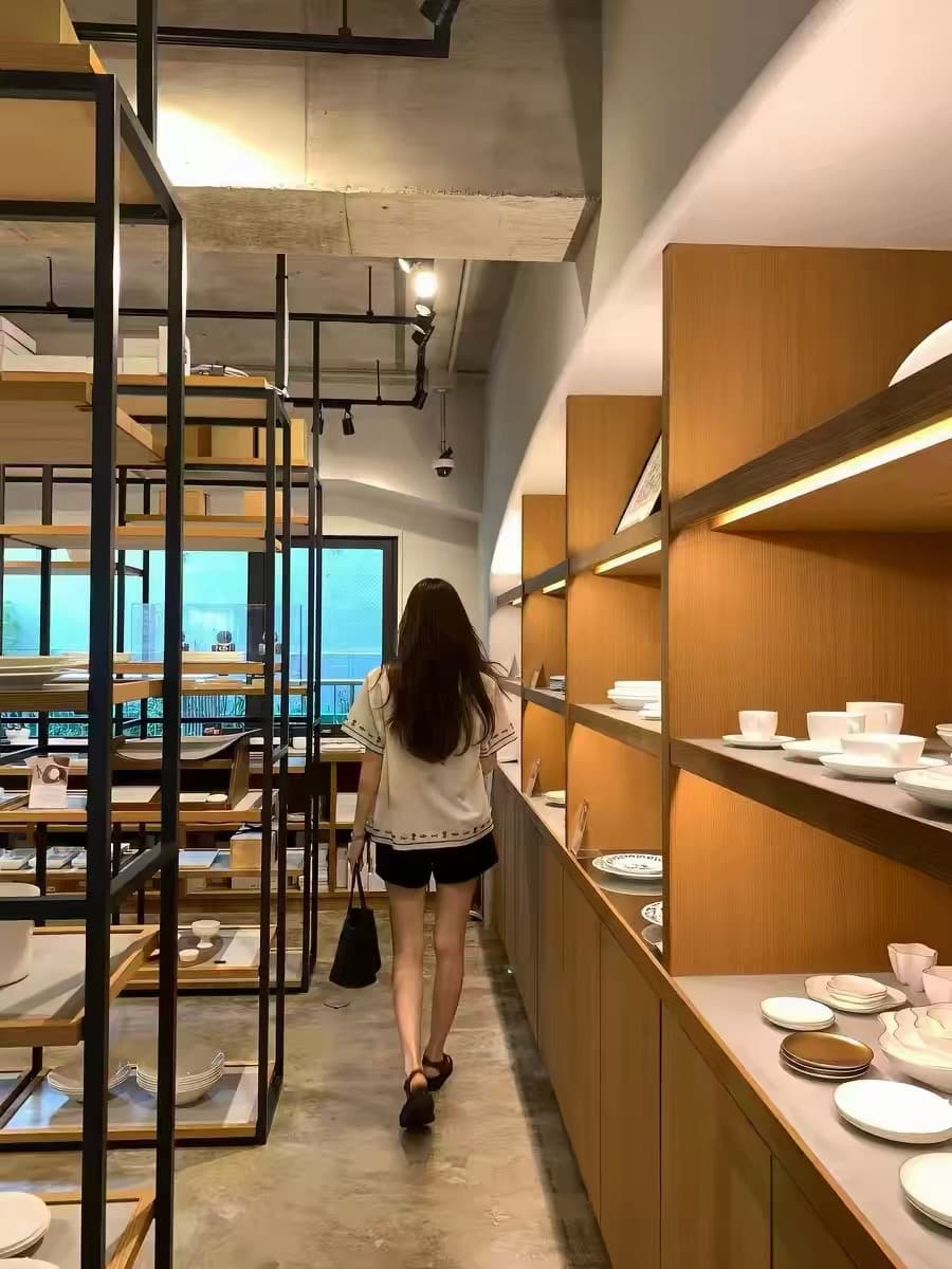 한국 동대문 26 문예 센스 자수 레이스 폴로 칼라 싱글 주머니 반팔 셔츠 상세 이미지 14