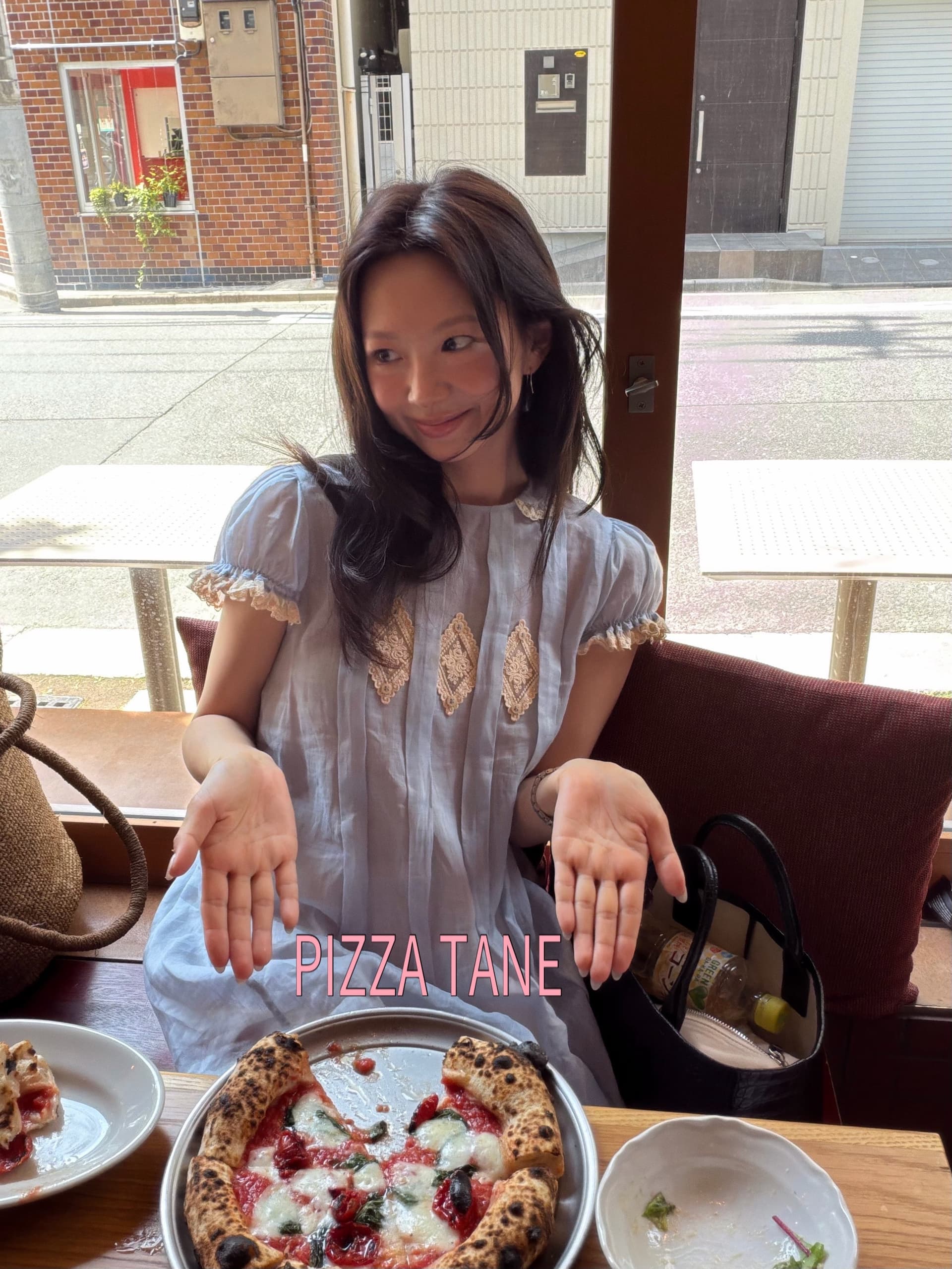 재고 있음 한국 동대문 파란색 꽃밭 소매 레이스 레이스 드레스 롱 스커트 상세 이미지 9