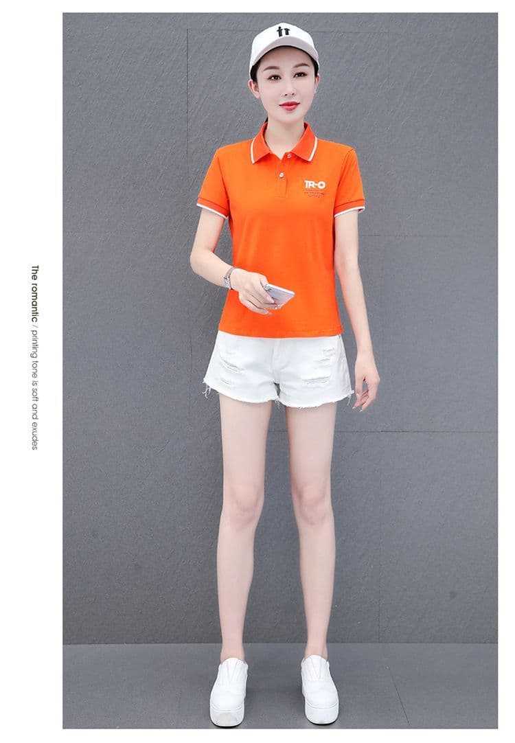 2026 POLO 셔츠 반팔 여름 2026 새로운 루즈핏 순면 얇은 스타일 캐주얼 폴로 칼라 맨위 상세 이미지 11