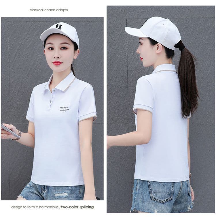 2026 POLO 셔츠 반팔 여름 2026 새로운 루즈핏 순면 얇은 스타일 캐주얼 폴로 칼라 맨위 상세 이미지 13