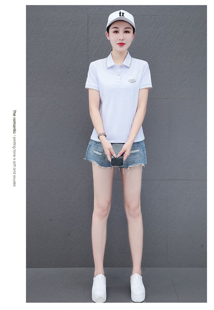 2026 POLO 셔츠 반팔 여름 2026 새로운 루즈핏 순면 얇은 스타일 캐주얼 폴로 칼라 맨위 상세 이미지 14