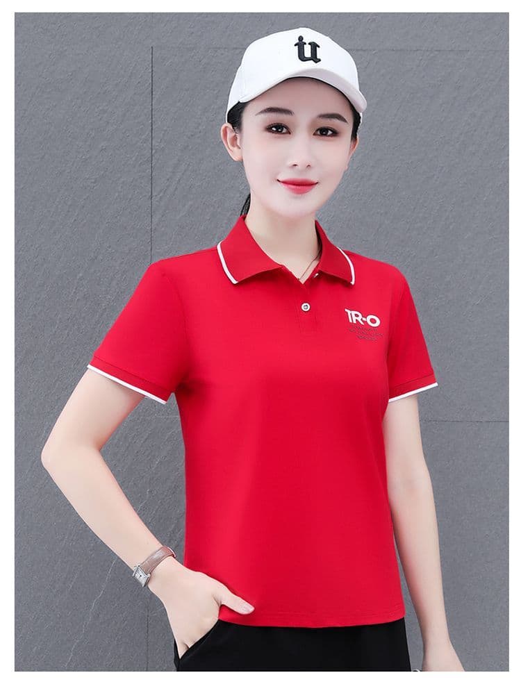 2026 POLO 셔츠 반팔 여름 2026 새로운 루즈핏 순면 얇은 스타일 캐주얼 폴로 칼라 맨위 상세 이미지 18