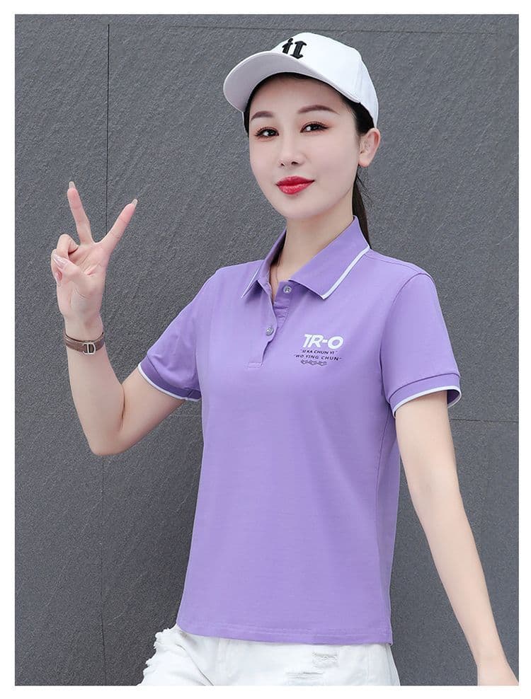 2026 POLO 셔츠 반팔 여름 2026 새로운 루즈핏 순면 얇은 스타일 캐주얼 폴로 칼라 맨위 상세 이미지 20