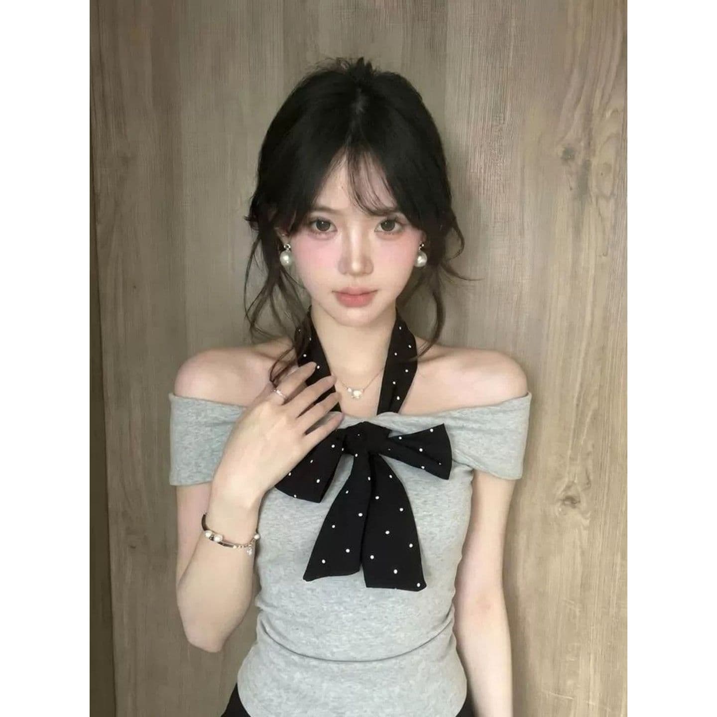 2026 한 부서 고급 오프숄더 품격 맨위 상세 이미지 3
