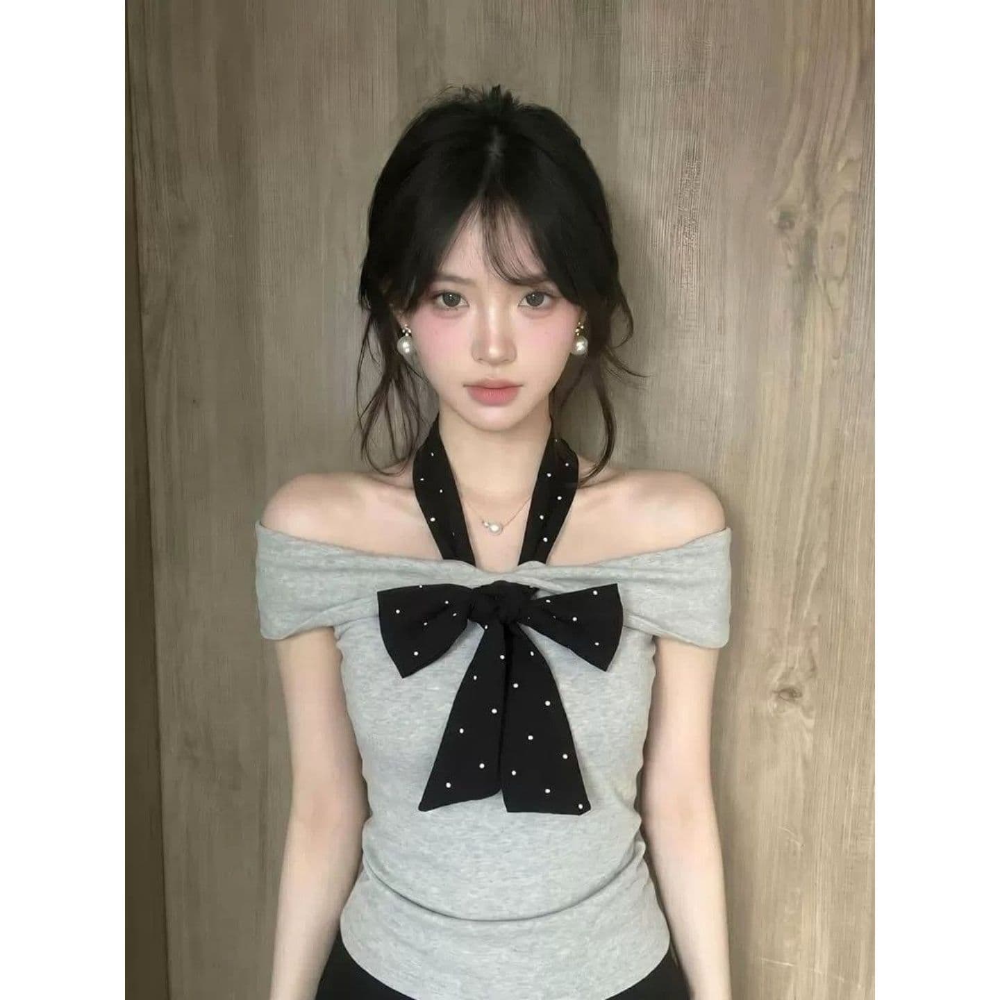 2026 한 부서 고급 오프숄더 품격 맨위 상세 이미지 4