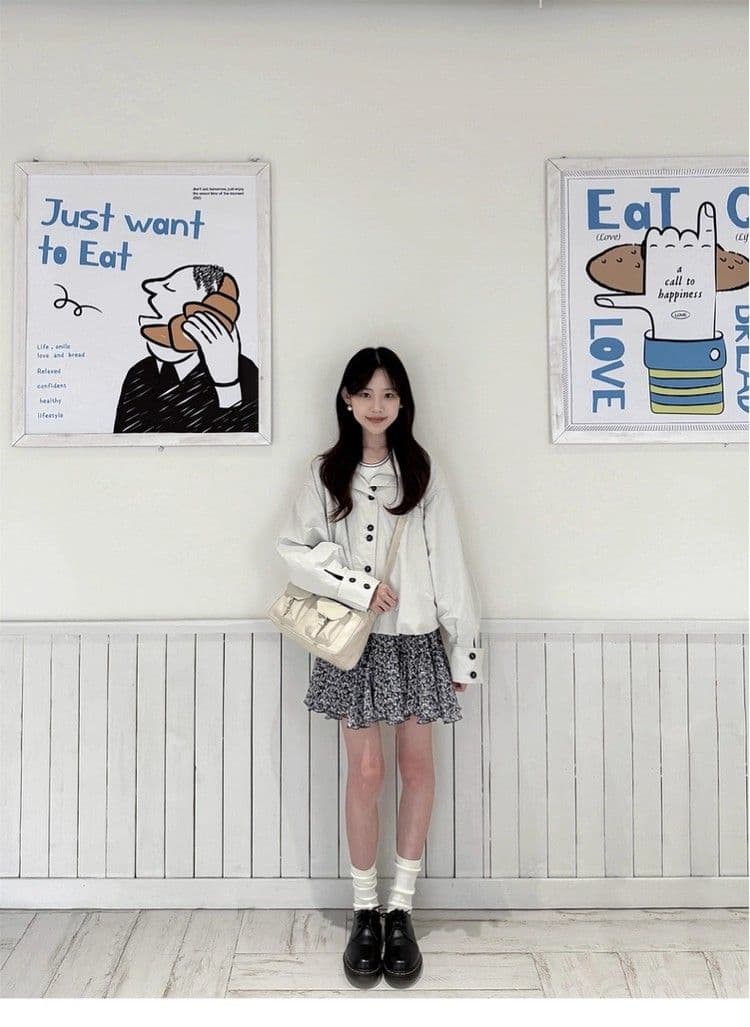 2026 느긋한 바람 꽃밭 종류 쇼트 스타일 여성 코트 가을 겨울 워크웨어 바람 캐주얼 루즈핏 출퇴근 재킷 맨위 상세 이미지 3