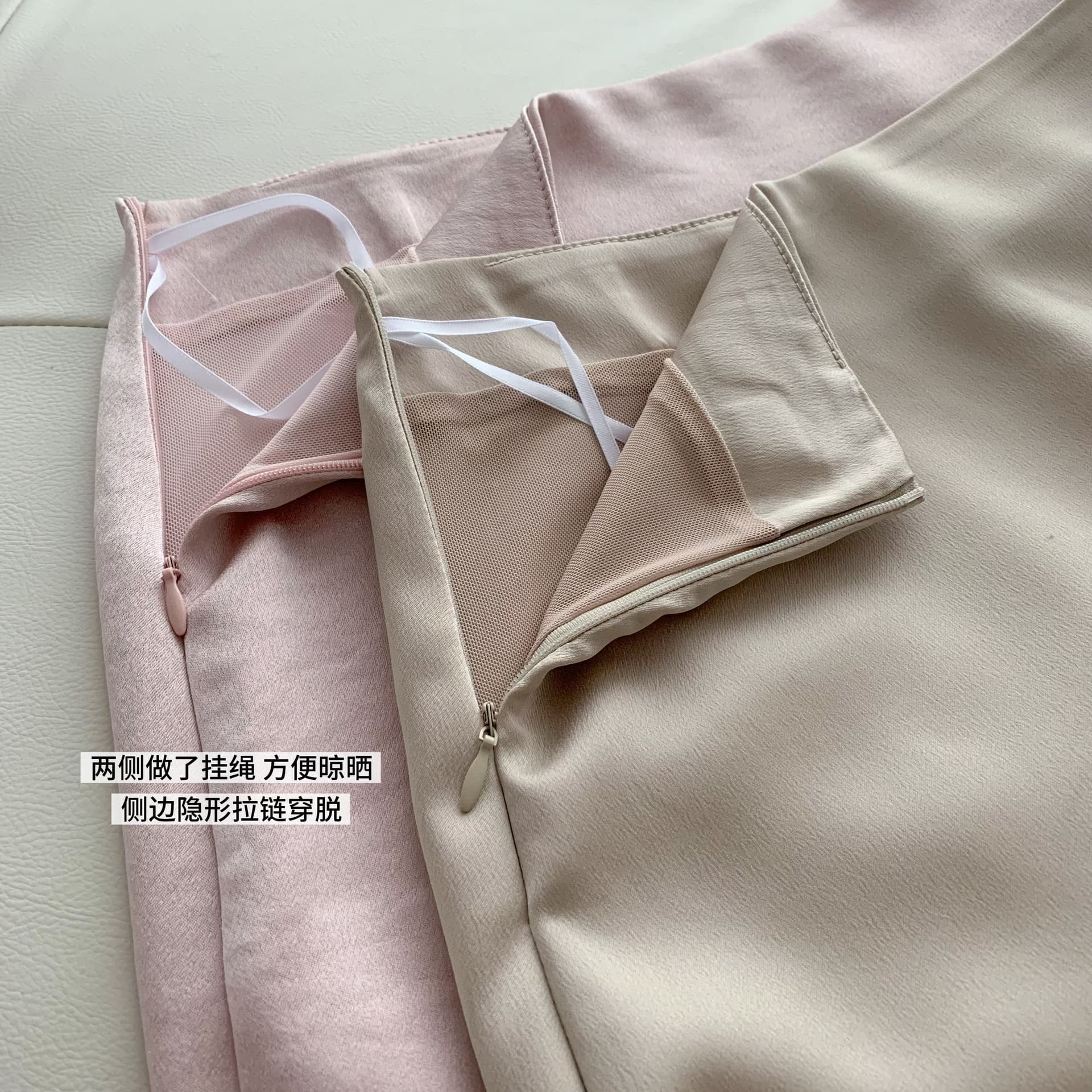 titi 작은 자매 고주파 만 가져 가라. 반신 스커트 여성 여름 순수한 욕망 핫걸 중간 허리 새틴 작은 키 미니 스커트 상세 이미지 12